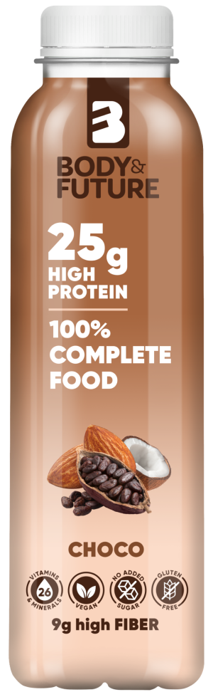 Body&Future 100% complete food choco 0,4L PET