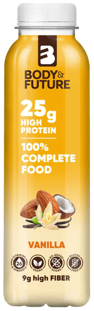 Body&Future 100% complete food vanilla 0,4L PET